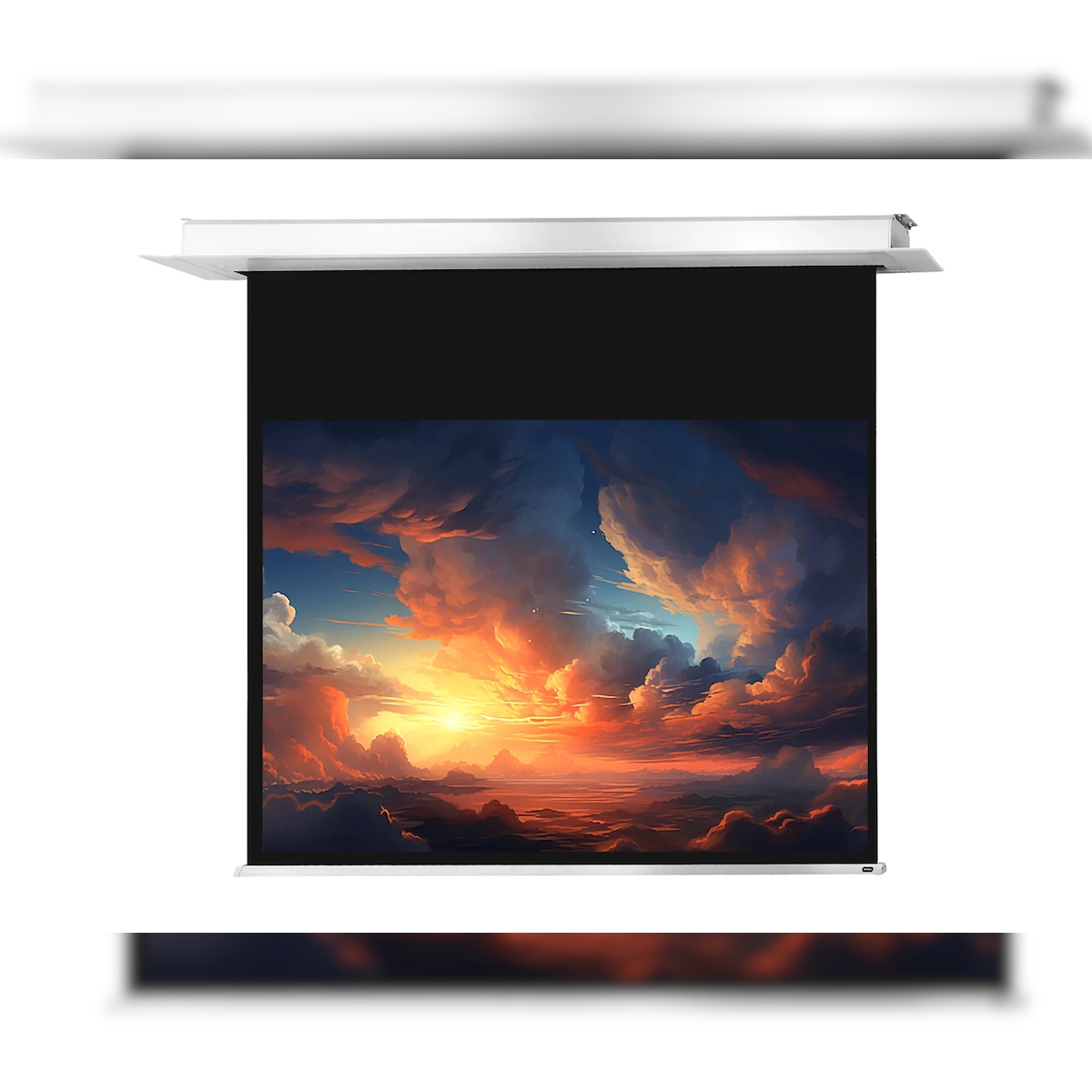 celexon Deckeneinbauleinwand Motor Professional Plus 280 x 210 cm Image