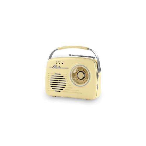 EASYmaxx Radio Retro 6V in Vanille