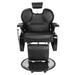 Inbox Zero Professional Salon Reclining Massage Chair Leather Match in Black | 43.3 H x 28.3 W x 39.4 D in | Wayfair