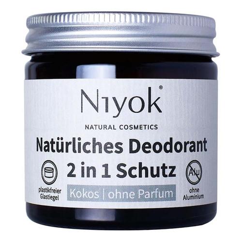 Niyok Deodorant - 2in1 Kokos 40ml Deodorants