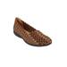 Women's The Bethany Flat by Comfortview in Brown (Size 8 1/2 M)