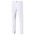 PUMA Herren 2019 Jackpot 5 Taschen Hose, Herren, Hose, 2019 Jackpot 5 Pocket Pant, Bright White, 34W x 34L