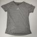 Adidas Tops | Adidas Climalite Short Sleeve Shirt Gray Medium | Color: Gray | Size: M