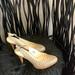 Nine West Shoes | (Pre-Loved) Nine West Snakeskin Heel | Color: Brown/Tan | Size: 10m