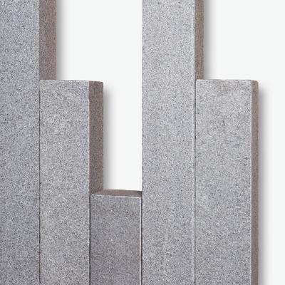 Seltra Natursteine Palisaden GALA EXACTA Granit anthrazit Herkunft China, 12x12 cm, 100 cm Image