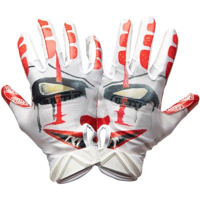 Battle Sports Clown Cloaked Adult Football Receiver Gloves