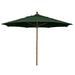 Darby Home Co Sanders 8' Market Umbrella Metal in Green | Wayfair DBHM7778 42916751