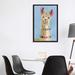 East Urban Home Adorned Llama III' Graphic Art Canvas/Metal in Blue/White | 60 H x 40 W in | Wayfair D7B0A760BEFA494E94AB19ABE750AFD9