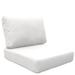 River Brook Indoor/Outdoor 2 Piece Replacement Cushion Set Acrylic in Brown kathy ireland Homes & Gardens by TK Classics | 6 H x 28 W in | Wayfair