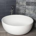 LACAVA Twin Set 52.5" x 52.5" Freestanding Soaking Solid Surface Bathtub Solid Surface in White | 19.25 H x 52.5 W in | Wayfair TUB06-M