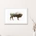 East Urban Home 'Bison' by Riza Peker - Graphic Art Print Paper in Brown/White | 16 H x 24 W x 1 D in | Wayfair 516849BFDB0A487CA010573C7A363440