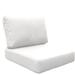 Madison Ave Indoor/Outdoor 4 Piece Replacement Cushion Set Acrylic in Gray/Brown kathy ireland Homes & Gardens by TK Classics | Wayfair