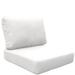 Madison Ave Indoor/Outdoor 4 Piece Replacement Cushion Set Acrylic in Gray kathy ireland Homes & Gardens by TK Classics | 6 H x 28 W in | Wayfair