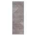 Brown 30 x 0.5 in Area Rug - LOOMY Mauve-lous Handmade Tufted Gray Area Rug Viscose/Wool | 30 W x 0.5 D in | Wayfair LO-20-MAUV-RUN-2.6x9