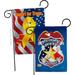 Breeze Decor Police - Impressions Decorative Support Our Troops 2-Sided Polyester 19 x 13 in. Garden flag in Blue | 18.5 H x 13 W in | Wayfair