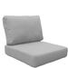 River Brook Indoor/Outdoor 2 Piece Replacement Cushion Set Acrylic in Gray/Brown kathy ireland Homes & Gardens by TK Classics | Wayfair