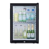 Summit Appliance Compact 1.2 cu. ft. Freestanding Mini Fridge, Glass in Black | 22.25 H x 15.88 W x 19 D in | Wayfair MB27G