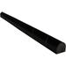 Tile & Mosaic Depot 12" x 0.75" Polished Marble Pencil Liner Tile Trim in Black Marble in Black/Gray | 1 D in | Wayfair NMM3/4X12PLP0072