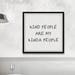 Red Barrel Studio® 'People's Quote' - Picture Frame Textual Art Print on Paper in Black | 18 H x 18 W x 1.5 D in | Wayfair