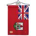 Breeze Decor Impressions Decorative 2-Sided Polyester 19 x 13 in. Garden Flag in Red | 18.5 H x 13 W x 1 D in | Wayfair