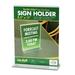 Nudell Plastics Acrylic Sign Holder Acrylic | 11 H x 8.5 W x 4 D in | Wayfair 38020