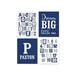 Harriet Bee Adamczyk Dream Big Little One 4-Piece Paper Print Set Paper in Blue | 10 H x 8 W x 0.1 D in | Wayfair 2A4B5C1203EC4DA1A480C10A704A29BD