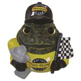 HomeStyles Race Car Driver Character Toad Garden Statue Resin/Plastic in Green | 8 H x 9 W x 7.25 D in | Wayfair 93983