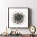 Steelside™ Black Stitches by Marmont Hill - Picture Frame Painting Print on Paper in Black/Gray/White | 18 H x 18 W x 1.5 D in | Wayfair