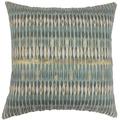 Dakota Fields Outdoor Square Pillow Cover & Insert Down/Feather/Polyester in Blue | 26 H x 26 W x 5 D in | Wayfair 78412D11627A4B34A18951B30EAF652C