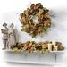 The Holiday Aisle® 48" Harvest Magnolia Leaf Pine Cone Garland in Green | 8 H x 8 W x 48 D in | Wayfair 5A4A648674AF4182BF58E0E7AED85998