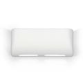 Orren Ellis Aulay 2 - Light Dimmable Flush Mount Ceramic in White | 5 H x 11.5 W x 3.75 D in | Wayfair 1365592AC38E4829B74D111A273AE962