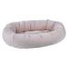 Bowsers Doughnut Polyester/Synthetic Material in Black | 8 H x 35 W x 27 D in | Wayfair 19064