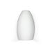 Orren Ellis Aulay 1-Light Dimmable Flush Mount Ceramic in White | 9.75 H x 6 W x 4 D in | Wayfair BE9D7620C20543AE8F7F08793351BB50