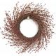 The Holiday Aisle® Pip Berry 24" Foam Wreath Wood/Twig in Red | 24 H x 24 W x 4 D in | Wayfair F58DEDA588A148678738171673E2D8B6