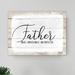 August Grove® 'Father' by Olivia Rose - Wrapped Canvas Print Metal in Black | 30 H x 40 W x 1.5 D in | Wayfair BC15A40FD26E4986891EBEA7825EE10D