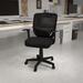 Inbox Zero Mid Back Tapered Mesh Task Chair Upholstered/Mesh in Black | 40 H x 24.5 W x 22 D in | Wayfair FD6400C3CF414191B6405608360C5222