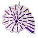 The Holiday Aisle® Nautilus Mother of Pearl & Bead Hanging Figurine Ornament in Indigo | 0.5 H x 3.5 W x 4.25 D in | Wayfair