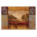 Winston Porter 'Landscape in Gold' by Aniessa Painting Print | 12 H x 18 W x 1.5 D in | Wayfair E5800FD418974DE0B57E6F535662530A