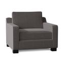 Wide Chair - Latitude Run® Aceyon 41" Wide Chair & a Half Wood in Gray | 35 H x 41 W x 38 D in | Wayfair 2D7E7B2CF71346FBAF8C99DF874FD9DE