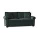 Red Barrel Studio® Quaker 76" Rolled Arm Sofa w/ Reversible Cushions Wood/Polyester in Gray | 36 H x 76 W x 37 D in | Wayfair