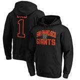 Men's Fanatics Branded Black San Francisco Giants Father's Day #1 Dad Pullover Hoodie