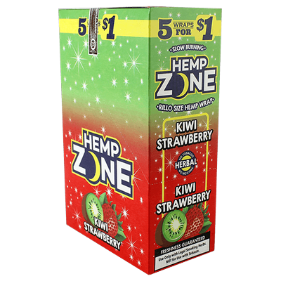 Hemp Zone Kiwi Strawberry Hemp Wraps