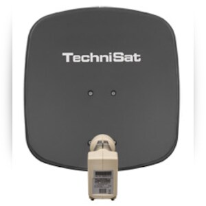 TechniSat Digidish 45 Twin Satellitenantenne Grau Image