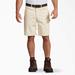 Dickies Men's Relaxed Fit Carpenter Painter Shorts, 11" - Natural Beige Size 30 (DX401)