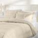 Winston Porter 7 Piece Comforter Set Microfiber/Satin/Cotton in Brown | Queen Comforter + 6 Additional Pieces | Wayfair
