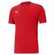 PUMA Jungen teamCUP Jersey Jr T-shirt, Red, 176