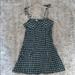 American Eagle Outfitters Dresses | American Eagle Green Plaid Sundress | Color: Green | Size: M