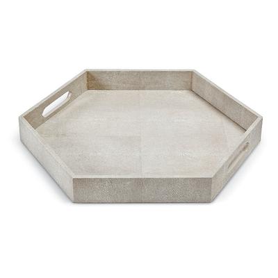 Amika Hex Tray - Ivory - Frontgate