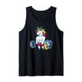 Unicorn Weightlifting Shirt Deadlift Fitness Gym Women Tank Top