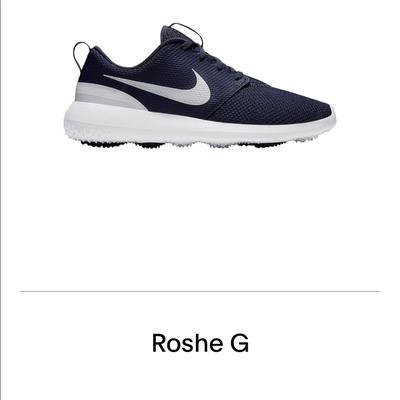 Nike Shoes | *New* Men Nike Roshe G Spike-Less Golf Shoes | Color: Blue/White | Size: Various